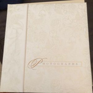 Wedding library bound photo album with magnetic pg